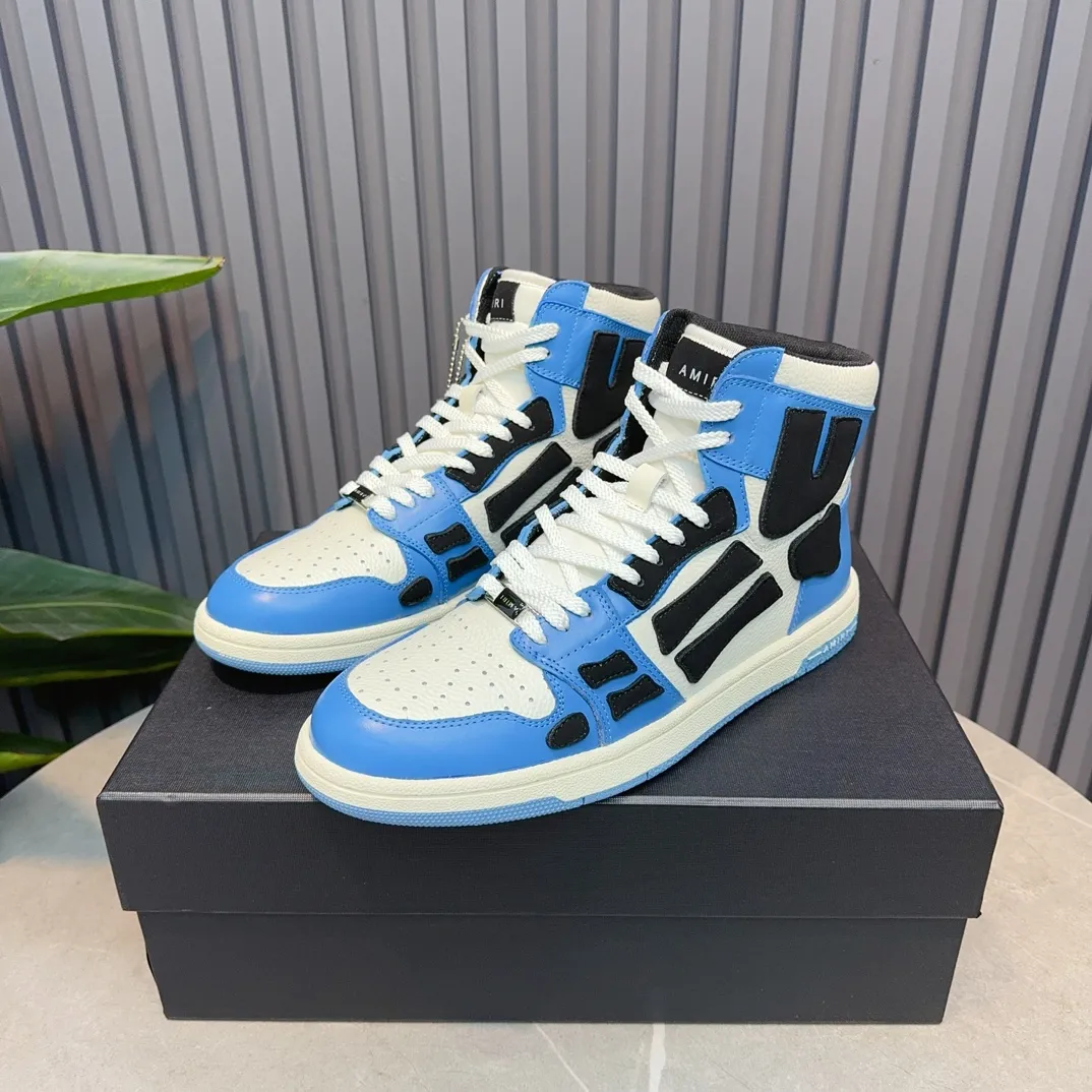 Men's shoes💰620💰 AMIRI AMIRI trendy brand hot sale🔥 Available all year round✅Couples💑 Official website synchronization Imported fabrics 1⃣️ratio 1⃣️Re-engraved, original factory special original sole, 35-45 (38.45. Non-refundable)